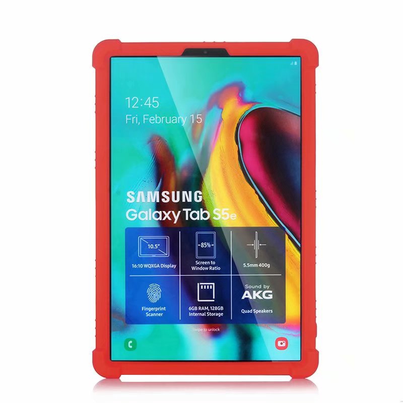 Soft Silicone case for Samsung Galaxy Tab S5e Ốp lưng shock proof cover SM-T720 SM-T725 Vỏ bảo vệ