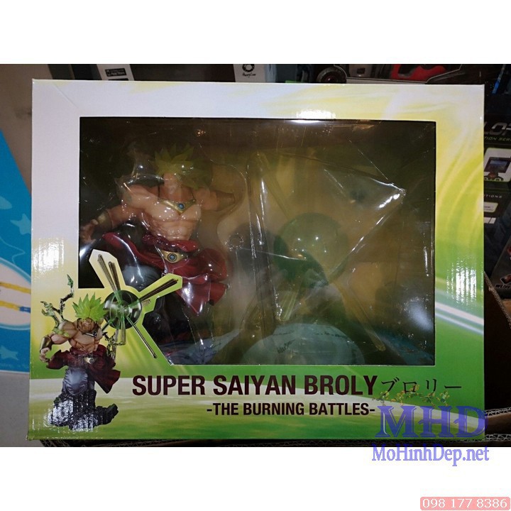 [MHĐ] Mô hình Figure Broly Figuarts Zero The Burning Battle - Dragon Ball