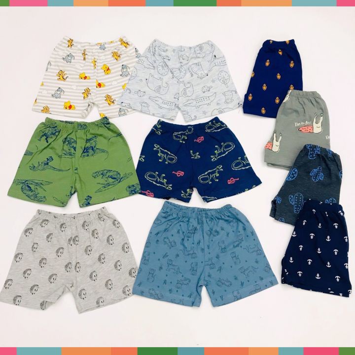 Quần đùi bé trai SUNKIDS, quần đùi cho bé chất cotton mềm mát, size 1-7 tuổi nhiều màu