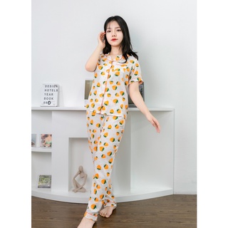 Pijama nữ mặc nhà vải đũi