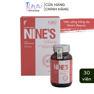 [Mã INCU50 giảm 50K đơn 250K] Viên Uống Trắng Da NiNe’s Beauty Mờ Nám, Giảm Nếp Nhăn Phan An Green 1 hộp 30 viên