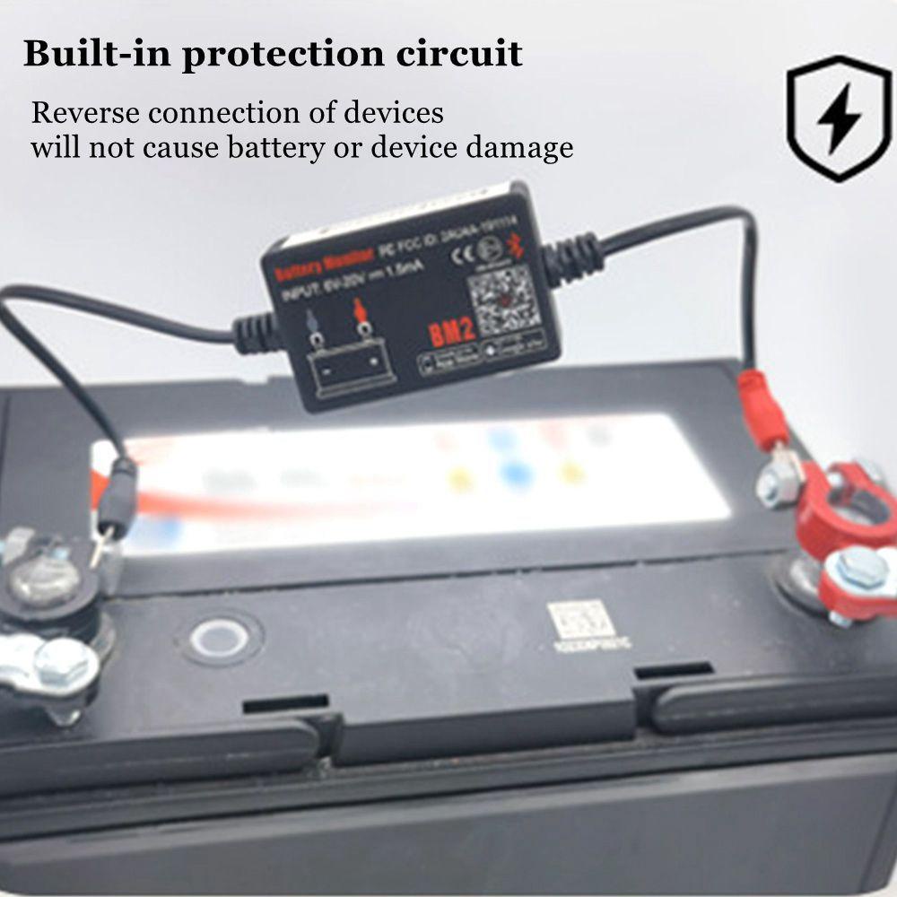 Thiết Bị Kiểm Tra Điện Áp Ắc Quy Xe Hơi 12V Bluetooth 4.0