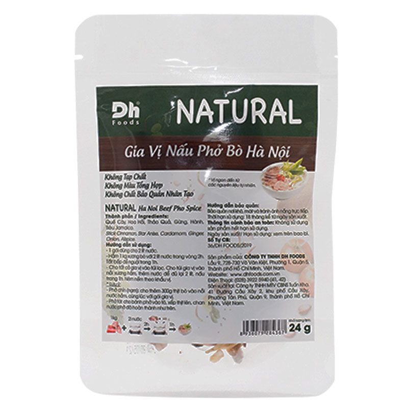 Gia Vị Nấu Phở Bò Hà Nội Dh Foods Gói 24G