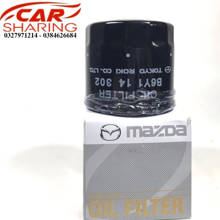 LỌC NHỚT MAZDA 2, 3, CX-5, 323, 626, MÃ B6Y1-14-302 A - B6Y1-14-302 A