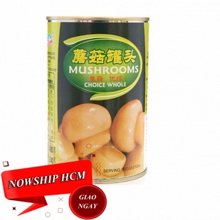 Nấm Mỡ Đóng Hộp Loại Nguyên Nấm 400gr
