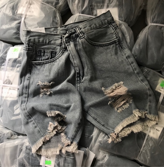 ☀️ Quần Jeans Ngố Nữ Rách Nhiều Mẫu | BigBuy360 - bigbuy360.vn