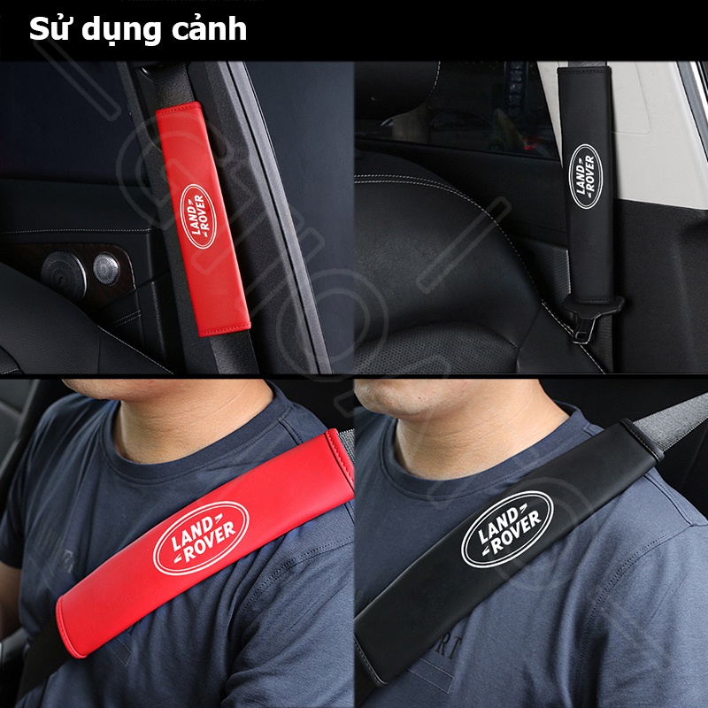 GTIOATO Da DâY Đai An ToàN Ô Tô CàI DâY An ToàN Ô Tô BọC DâY An ToàN Xe HơI Phụ Kiện Oto Trang Trí Oto Phụ KiệN BêN Trong Ô Tô Cho Land Rover Range Rover Defender Velar Evoque Discovery 4