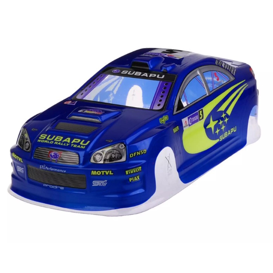 Vỏ body PVC SUBARU cho Xe điều khiển từ xa 1:10 Onroad, Drift