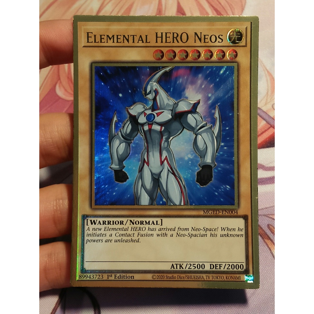 Thẻ Bài Yugioh: Elemental HERO Neos MGED-EN004
