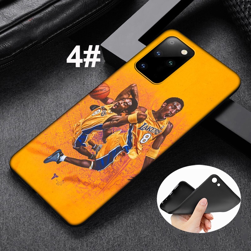 Ốp Điện Thoại Silicon Mềm Hình Kobe Bryant 24 8 Cho Samsung Galaxy A02S A31 A42 Note 20 10 9 8 Ultra Plus Lite Note20 Note10 86lq