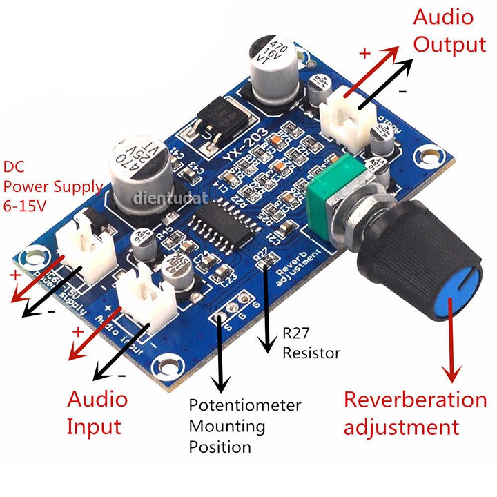 Mạch Vang Echo PT2399 YX-203