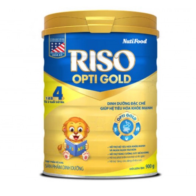 Sữa bột Nutifood Riso Opti Gold 4 900g