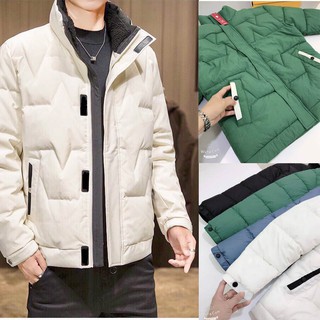 Áo Khoác Phao Nam Cổ Lông - Áo Phao Nam 3 Lớp Lông Vũ Siêu Ấm Siêu Nhẹ.