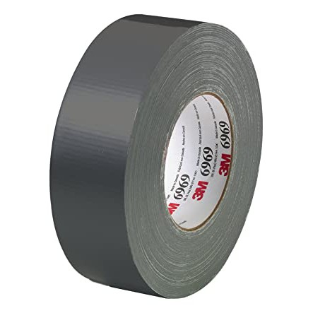 Băng keo vải siêu cường độ bám dính cao, chịu nhiệt và lực tốt 3M Heavy Duty Duct Tape 6969 50mmx50m