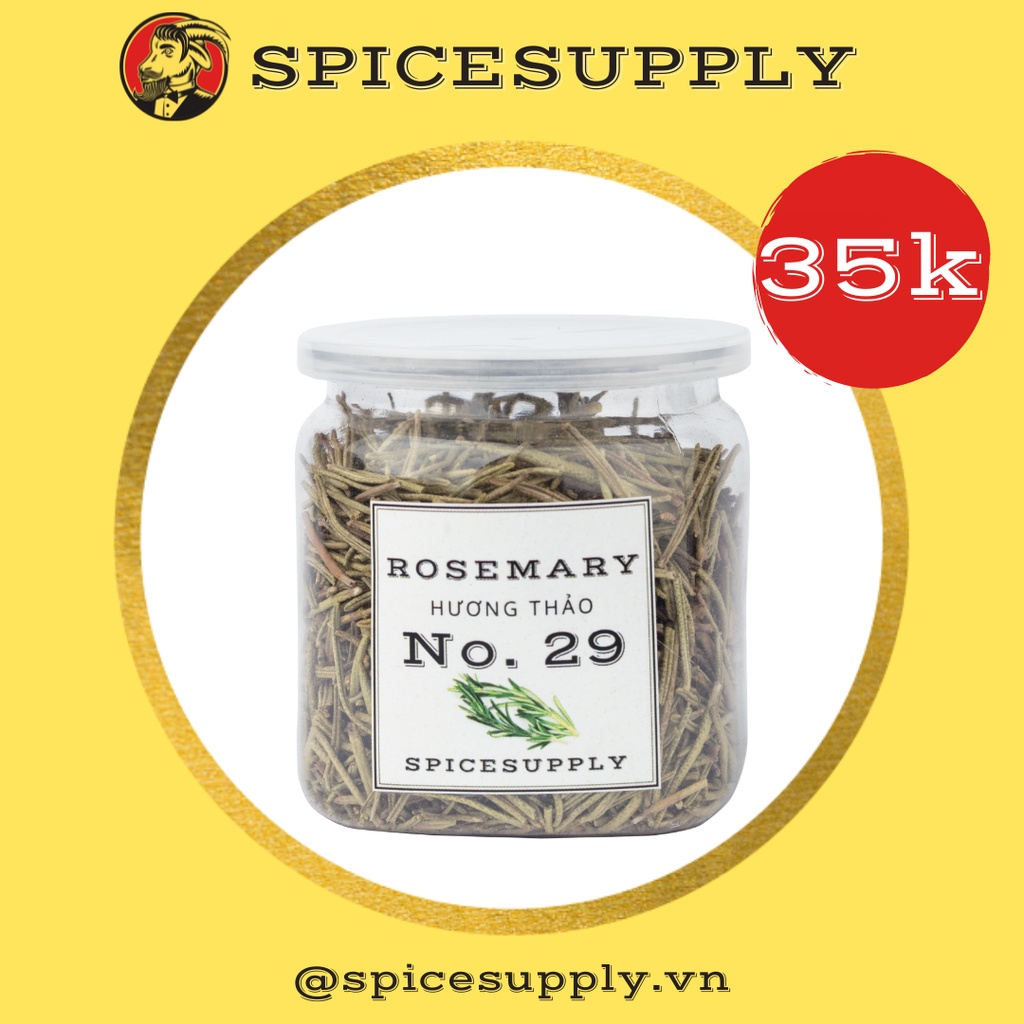 500g Rosemary Hương thảo sấy lạnh xanh tươi thơm dịu ướp gà bò 1kg 500g 250g 30g