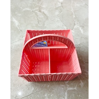 Giỏ nhựa vuông, giỏ đựng phụ kiện nối mi -nối mi - tạo fan - dụng cụ nối mi