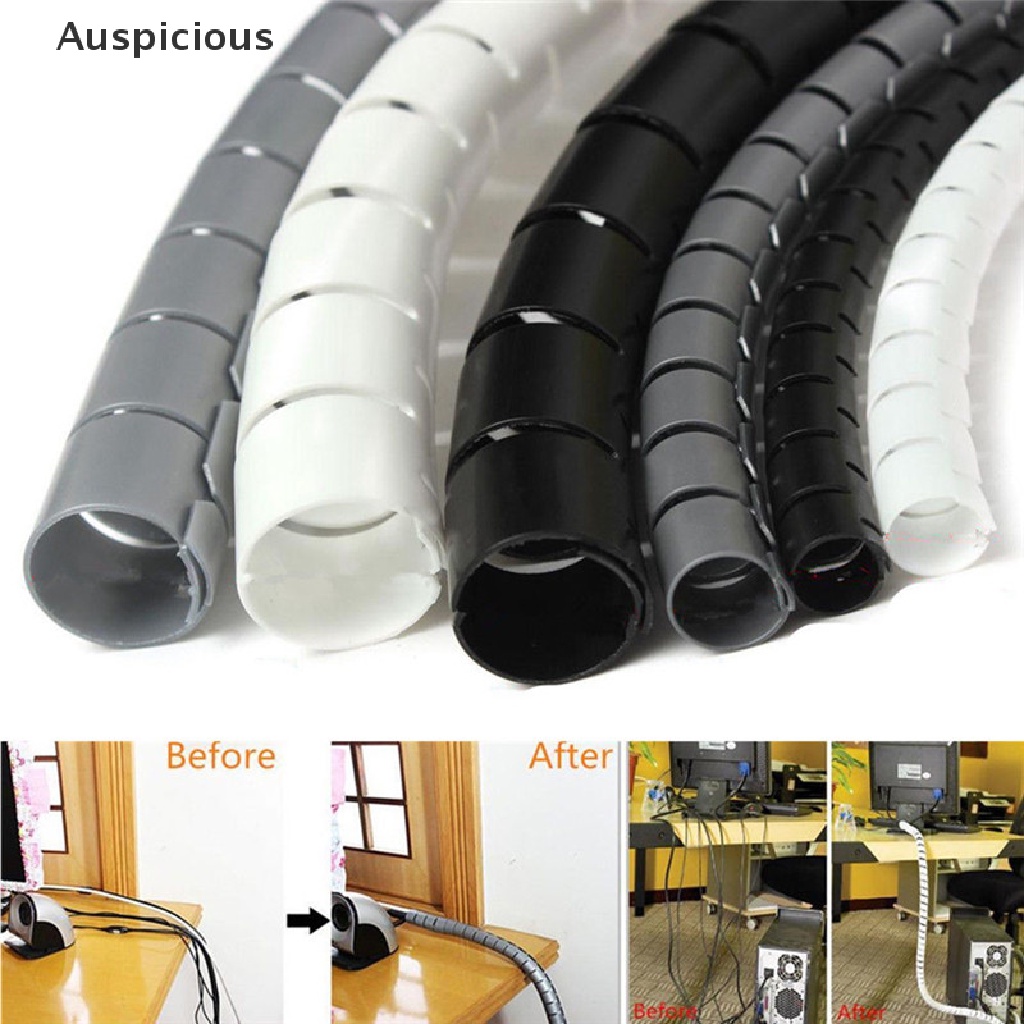 Cuộn Dây Quấn Bảo Vệ Dây Cáp Xoắn Ốc Dài 1m Tiện Dụng