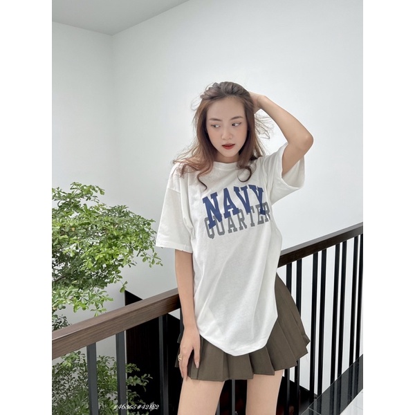 Áo thun 8301 NAVY Quarter