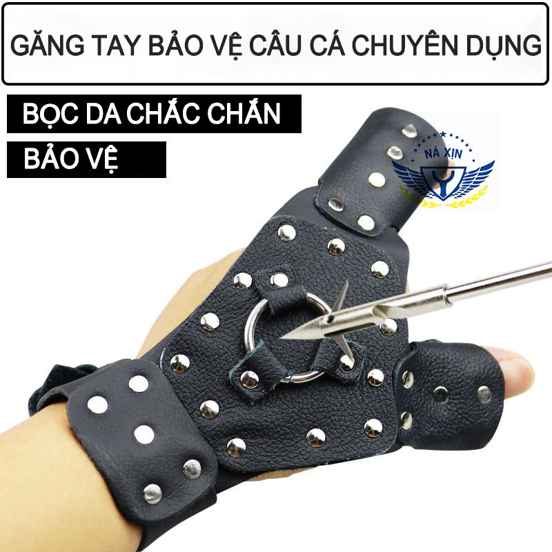 [Giá Sốc] Combo bao tay và dây đeo máy bắn Cá ná cao su