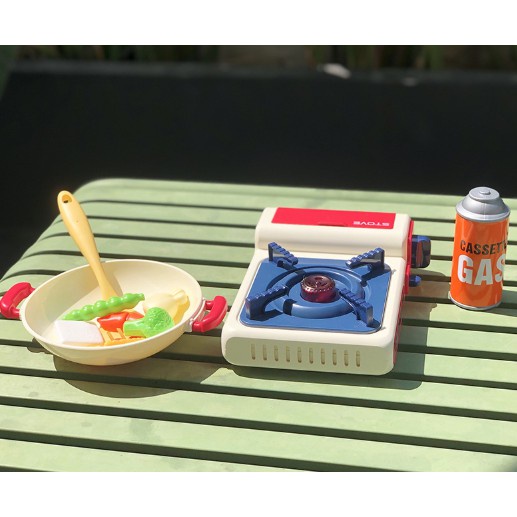 Bộ Đồ Chơi Bếp Gas Nấu Ăn Mô Phỏng Cho Bé