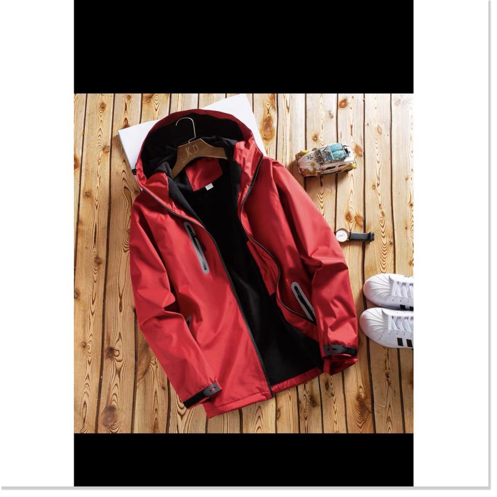 ÁO KHOÁC DÙ 2 LỚP NHIỀU MÀU SẮC SINH ĐỘNG THỜI TRANG MỚI KME