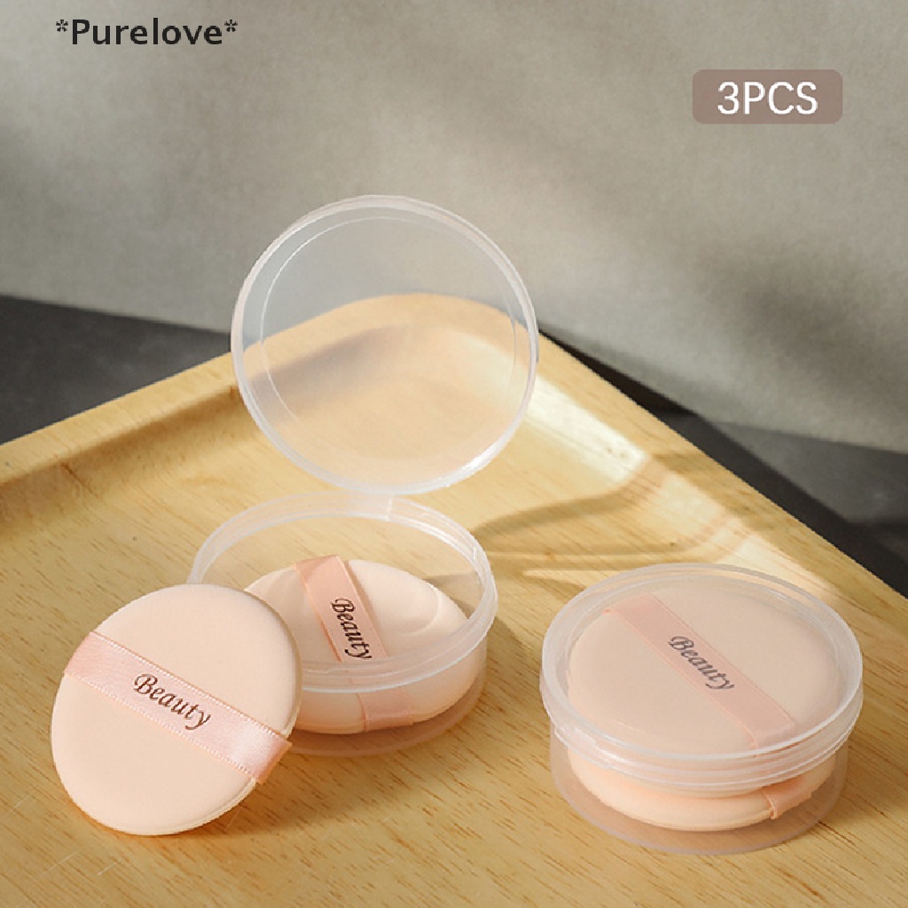 Set 3 Hộp Nhựa Tròn Trong Suốt 6X2.5cm Đựng Trang Sức Tiện Dụng