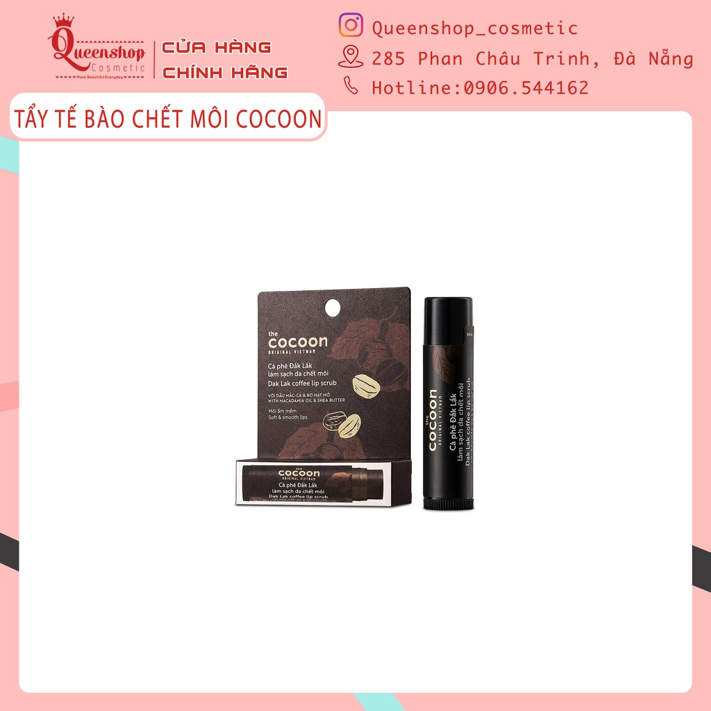 Tẩy Da Chết Môi Cocoon