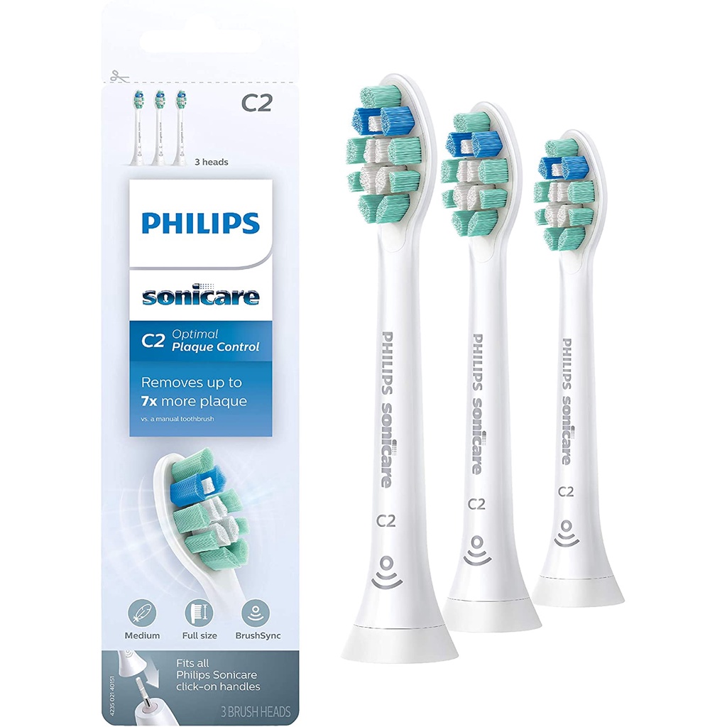 [FREESHIP] Lẻ 1 đầu bàn chải điện Philips Sonicare C1, C2, C3, G2, G3, S, W, W3