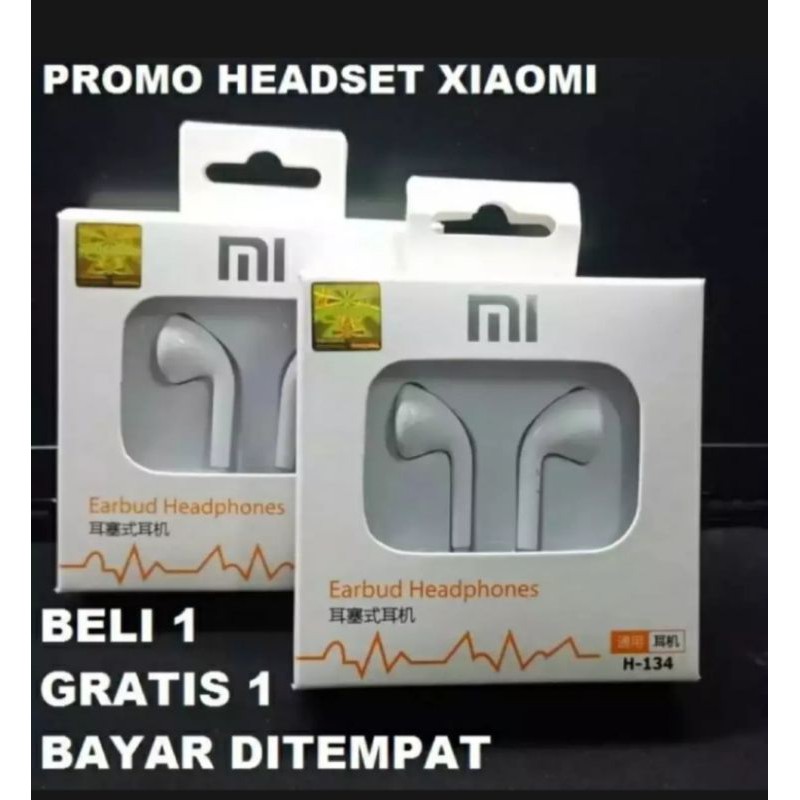 Tai Nghe Xiaomi Original Oem Mua 1 Get 1 H-133 Henset Setereo