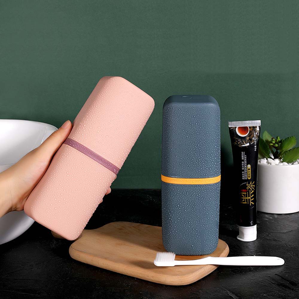 Hộp đựng bàn chải đánh răng làm từ nhựa phong cách Bắc Âu mang theo du lịch tiện lợi