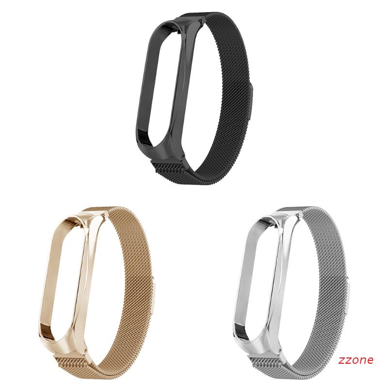 Dây đeo inox cho đồng hồ thông minh Xiaomi Mi Band 6
