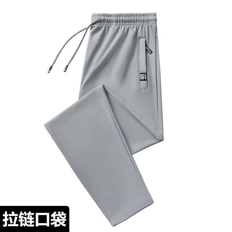 Quần Dài Thể Thao Dáng Suông Chất Liệu Mau Khô Thời Trang Mùa Thu Cho Nam