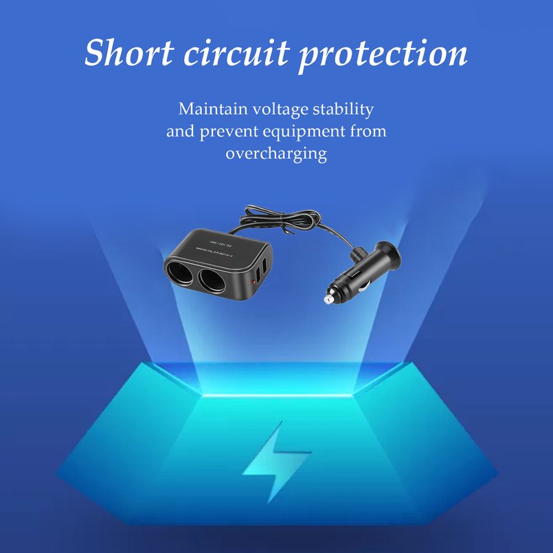 Ổ Cắm Sạc 2 Cổng USB 12V/24V Cho Xe Hơi