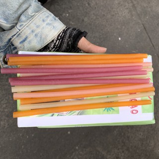 [Giá sỉ] 500gr Ống hút gạo tự hủy chất lượng ăn được bảo vệ môi trường