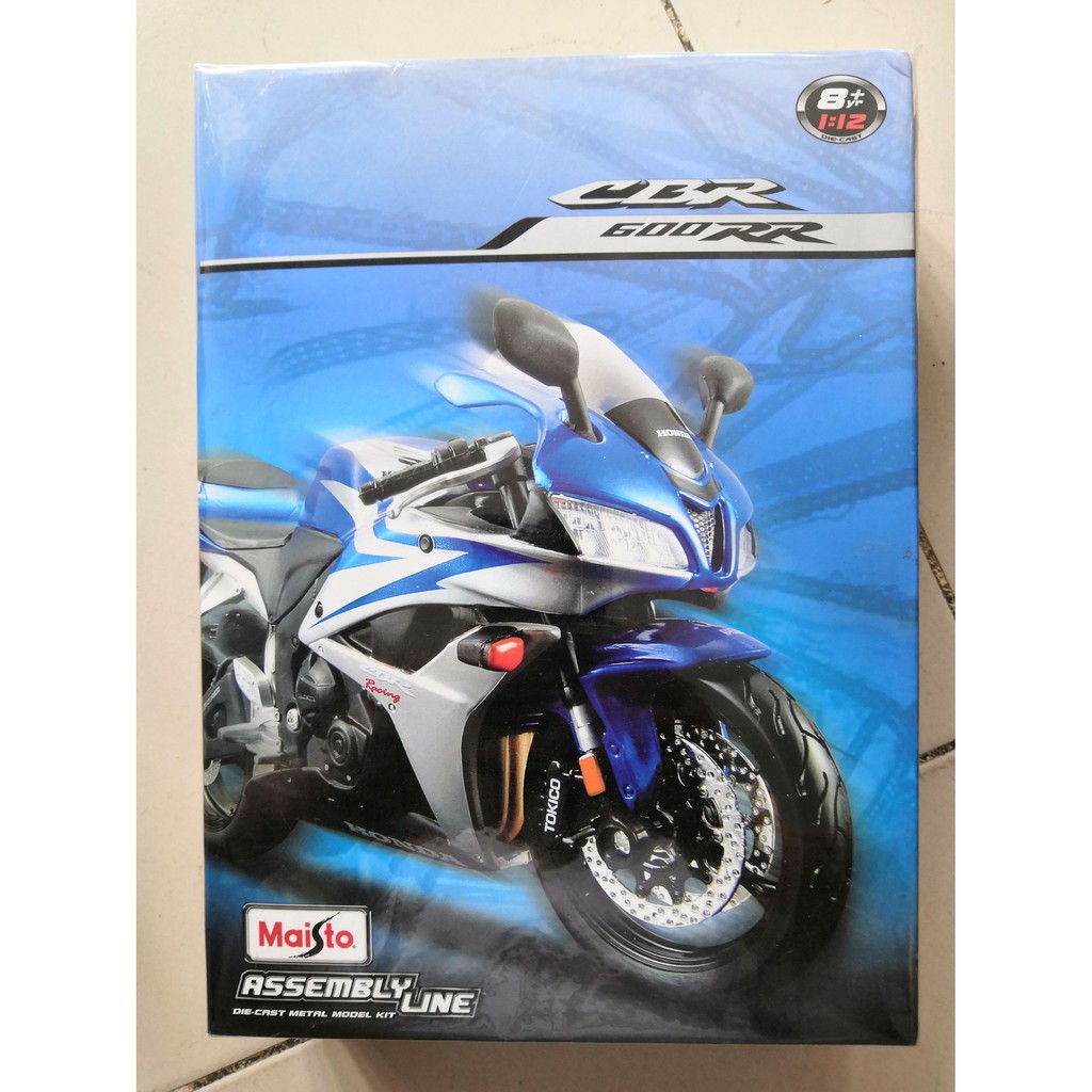 Mô hình xe Honda CBR 60RR Maisto tỷ lệ 1:12