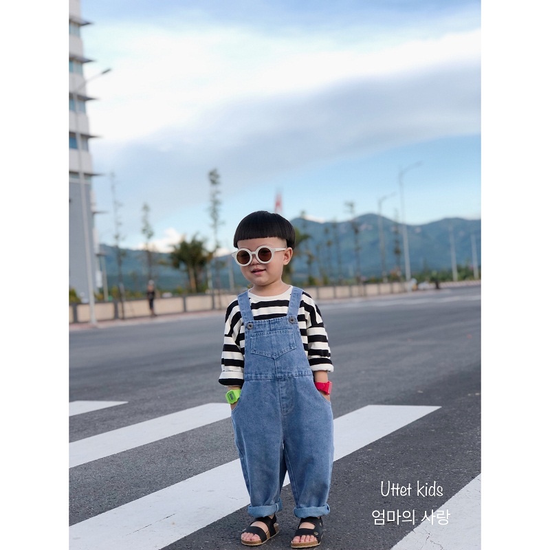 YẾM JEAN TÚI NẮP STYLE HÀN PHÙ HỢP CHO BÉ TỪ 1 ĐẾN 5 TUỔI