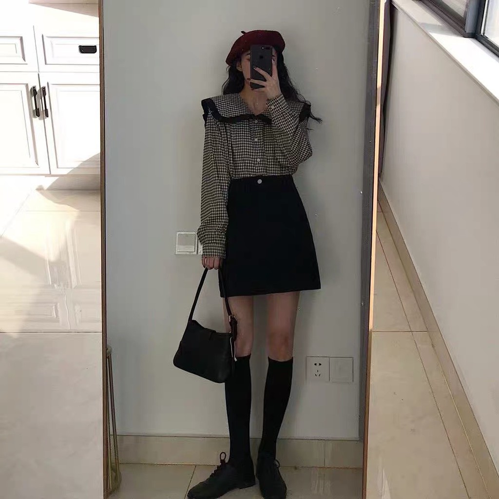 Set Váy Sơ Mi Phù Hợp Cho Đi Học - Đi Chơi - Dã Ngoại 👗 | BigBuy360 - bigbuy360.vn