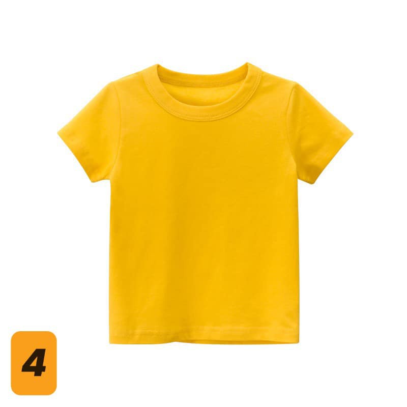 Áo phông cho bé gái bé trai dáng Basic hàng xuất dư chất cotton 4 chiều thông thoáng JIMADO SL476