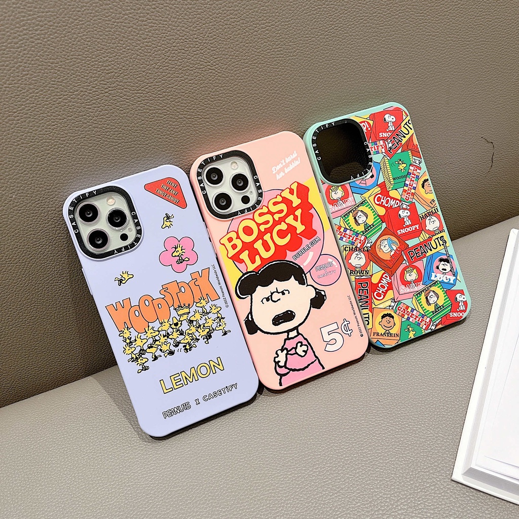 Ốp Điện Thoại Trong Suốt Hình Snoopy Cho iPhone13Pro iPhone12Pro XS iPhone11 12Promax 13Promax 11 12 13 7P