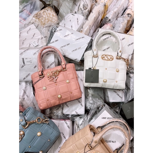 Túi lyn lady hạt ngọc