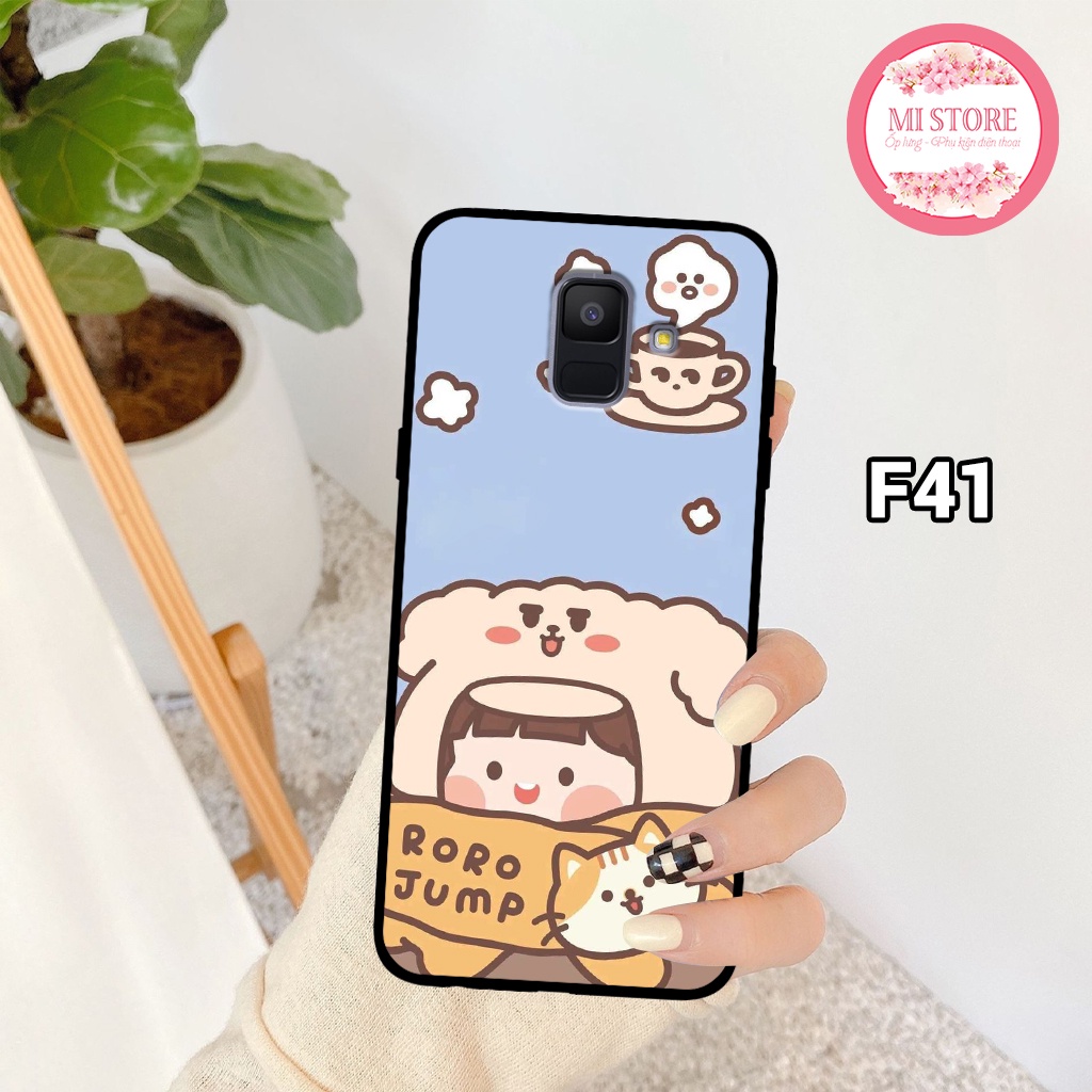 Ốp lưng SAMSUNG GALAXY A6 - A8 2018 - A6 PLUS - A8 PLUS - J6 - J6 PLUS - J8 2018 in hình hoạt hình Roro