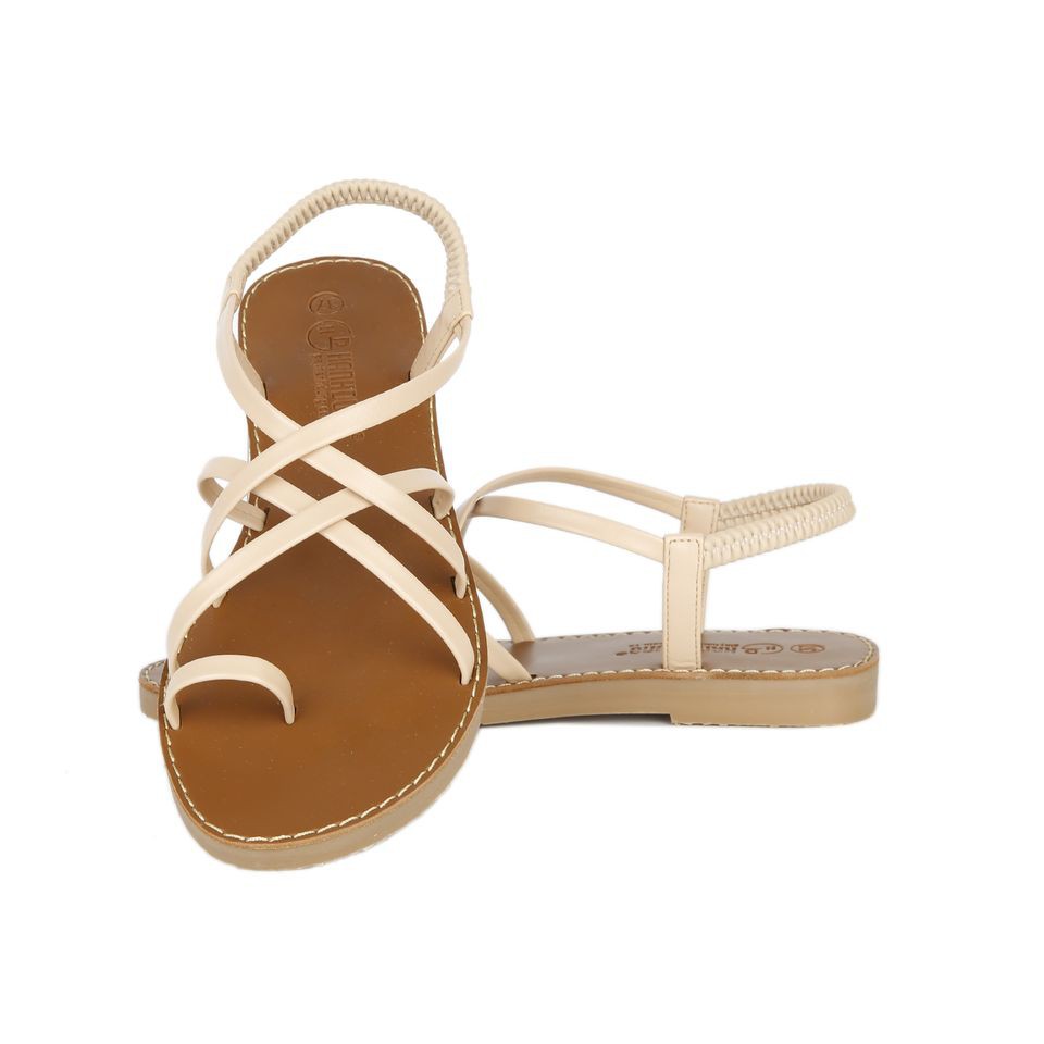 Giày Sandal Hạnh Dung HD04403AD ( Màu Vàng - Kem - Đen - Trắng - Bò )