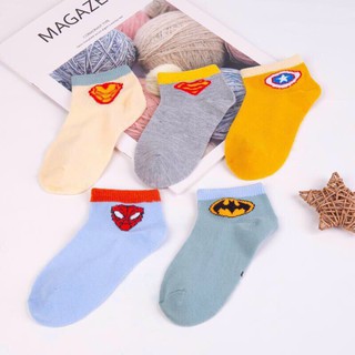Set 10 đôi tất siêu nhân cho bé..,*