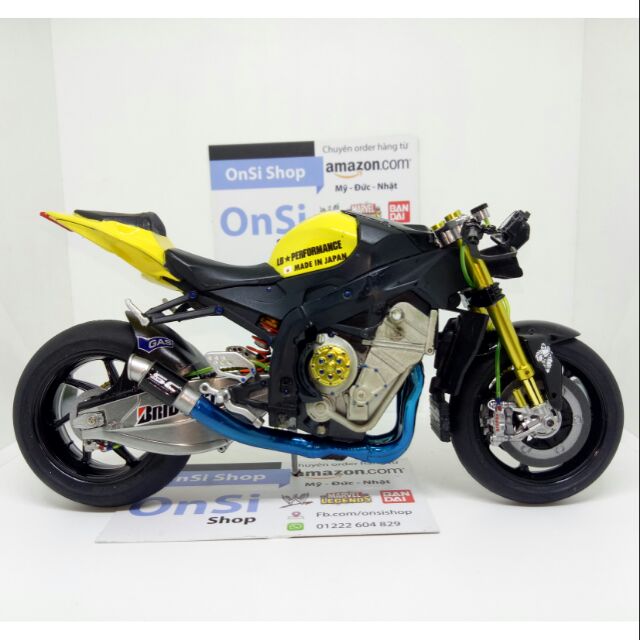 Gói combo TAMIYA độ xe motor BMW S1000rr tỉ lệ 1/12