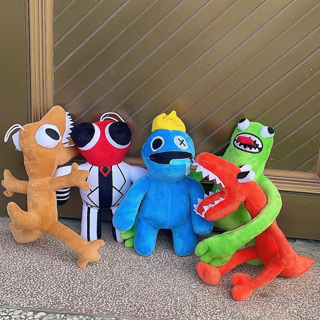 Đồ chơi nhồi bông nhân vật hoạt hình Rainbow Friends dùng làm quà sinh nhật/ Giáng sinh cho bé 50cm