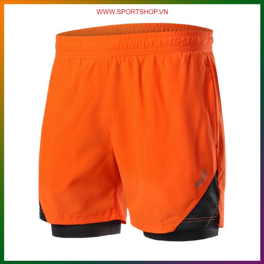Quần chạy bộ nam ARSUXEO MS04, quần short thể thao 2 lớp (boxer) với thiết kế 4 túi siêu tiện lợi, màu sắc cực nổi bật | BigBuy360 - bigbuy360.vn