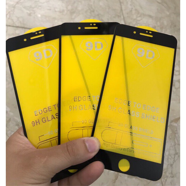 Kính cường lực FULL MÀN 9D cho các dòng iPhone 6/7/8, plus ,X,Xsmax