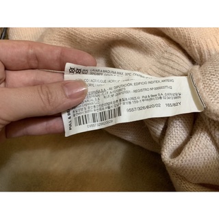 áo len pull & bear + chân váy buộc nơ hàng hàn