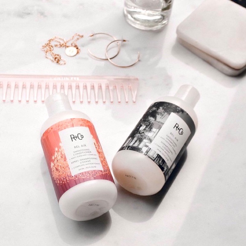 Bộ gội xả R+Co BEL AIR Smoothing Shampoo + Conditioner Duo