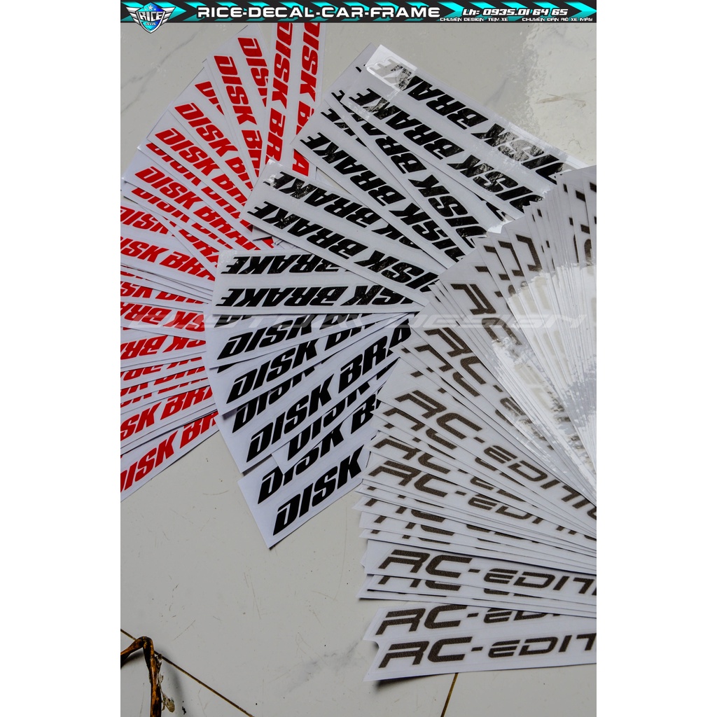 Tem Phuộc Disk Brake Cho xe máy